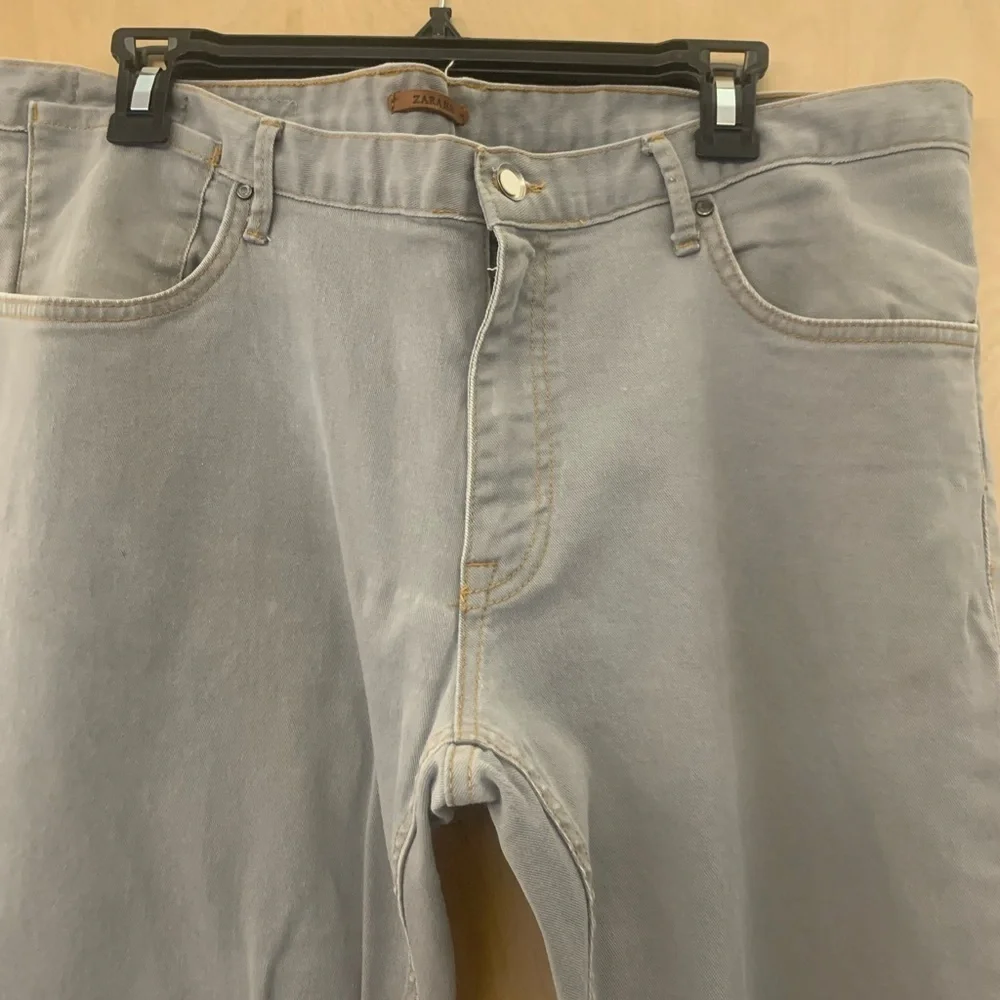 Zara Men's Skinny Jeans - Classic Gray